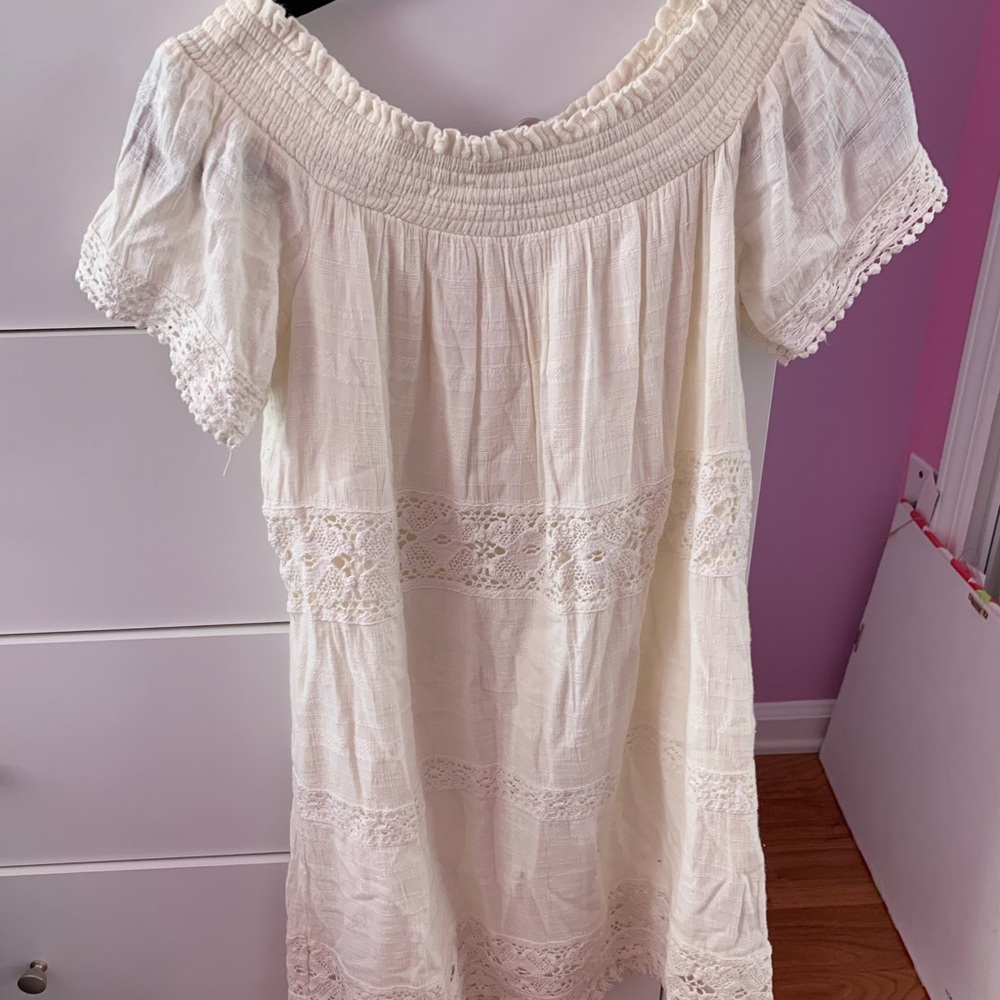 White American Eagle dress